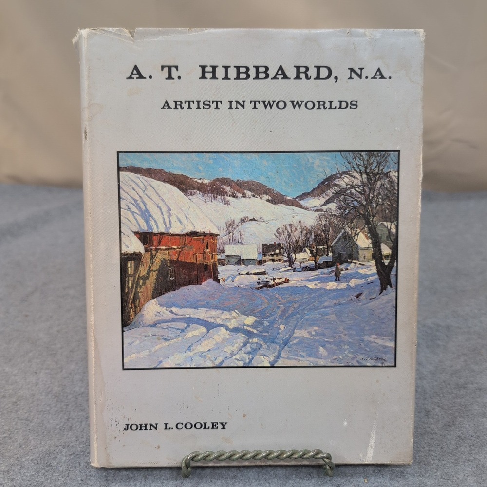 A T Hibbard NA Artist in Two Worlds Book First Edition 1968 John L Cooley - Picture 1 of 5